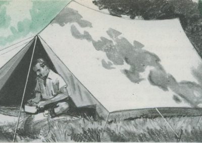 Dictée – Camping sauvage en Normandie