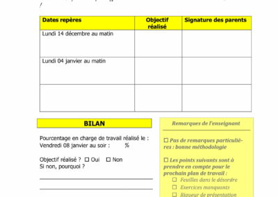 Plan De Travail N 4 Ecole Elementaire Emile Massio